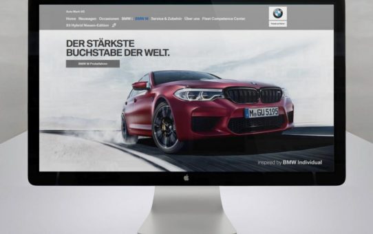 BMW Schweiz AG vertraut bei Roll-out ihrer Händlerseiten auf Bright Solutions