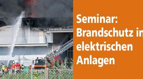 Fast jeder 3. Brand entsteht aufgrund von Fehlern in der Elektroinstallation