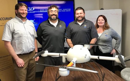 NEI schließt sich mit Microdrones® zusammen, um den Südosten der USA mit Quadcopter-UAVs für das Vermessungs- und Kartierungswesen zu versorgen