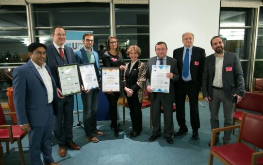 Microdrones® gewinnt EU Drone Award als bester Hersteller