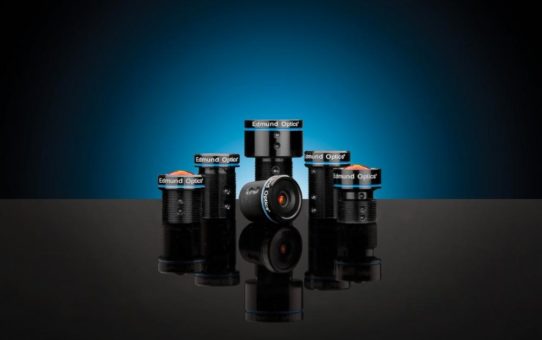 Robuste TECHSPEC® M12 µ-Video™ Objektive der blauen Serie optimiert für industrielle Bildverarbeitung
