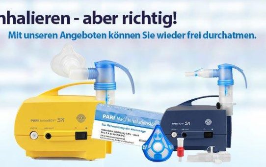 Inhaliergeräte der mediparts GmbH bringen Wirkstoff gezielt an den richtigen Ort und sorgen somit für eine schnelle Genesung