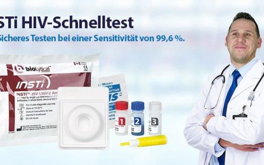 Der bei mediparts erhältliche BIOLYTICAL INSTI HIV-Schnelltest sorgt für ein schnelles, qualitatives und präzises Ergebnis