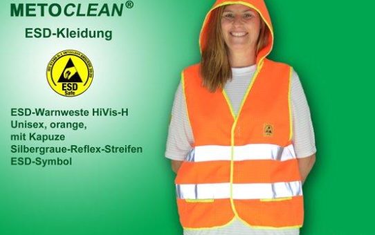 ESD Hi-Vis Warnweste - antistatisch und flammenhemmend