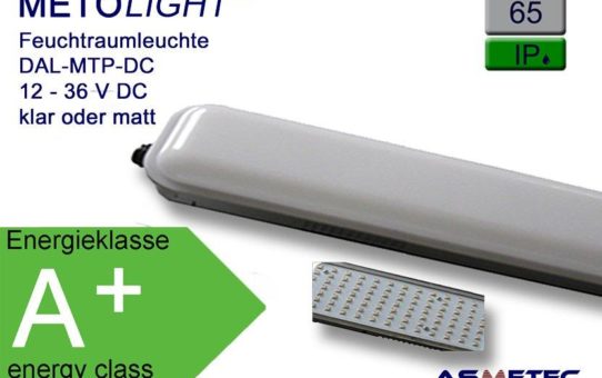 IP65 LED Wannenleuchten für Kleinspannung 12 - 36 VDC