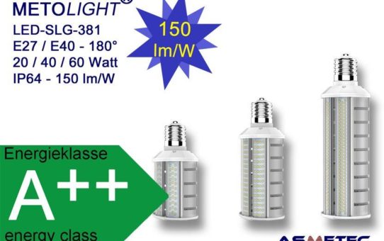 Umweltverträglich, Energiesparend und Wartungsarm - Retrofit LED Straßenlampen