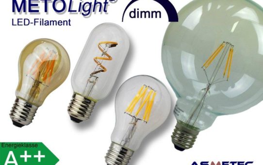 LED-Filament-Lampen  -  Herstellung und technische Unterschiede