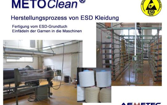 Einblick in den Herstellungsprozess von ESD Kleidung