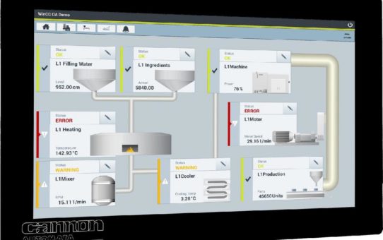 CANNON-Automata stellt neue C1eco Web-Panel Serie mit Java-Support, Multi-Website Funktion und WLAN vor