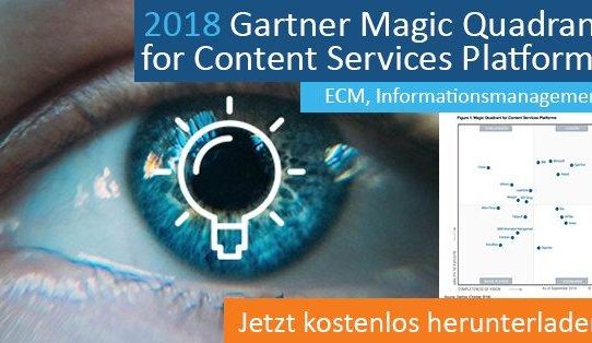 M-Files im dritten Jahr in Folge als Visionär in Gartners Magic Quadrant für Content-Services-Plattformen eingestuft