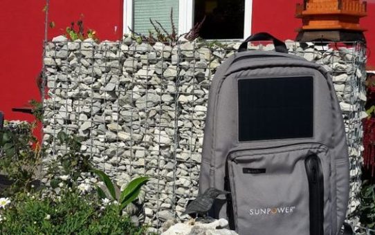 Gewinnspiel - Solarrucksack von SunPower