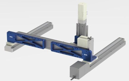 Das Tor zu mehr Produktivität: Handling-Portale von SMC im Baukastenprinzip