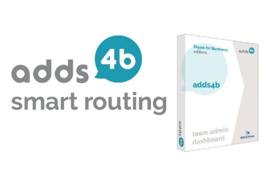 Mit dem neuen adds4b - Smart Routing von BRESSNER die Anrufverteilung in Skype for Business individuell gestalten