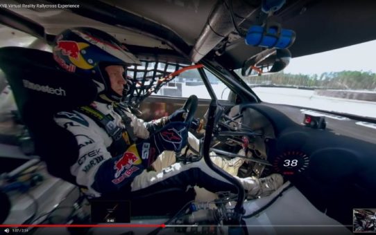 Einmal in einem Rallye-Fahrzeug mitfahren: ein neues VR-Video von KYB macht’s möglich