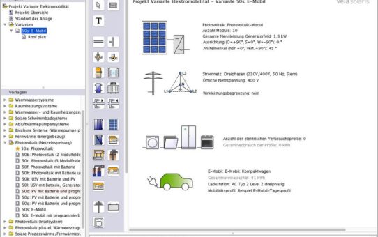 E-Mobility in Polysun 10.0