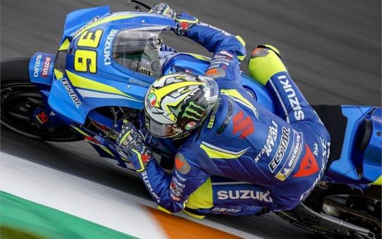 Joan Mir gibt sein Suzuki Debüt im Rahmen des Valencia Tests