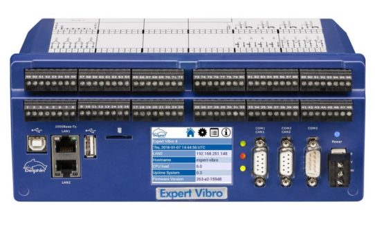 Neue Ausführungen für Schwingungsüberwachung und Analyse mit Expert Vibro
