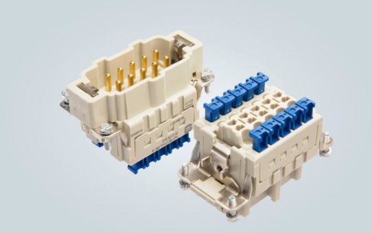 Han® ES Press HMC: Schnellanschlusstechnik für häufiges Stecken und Ziehen