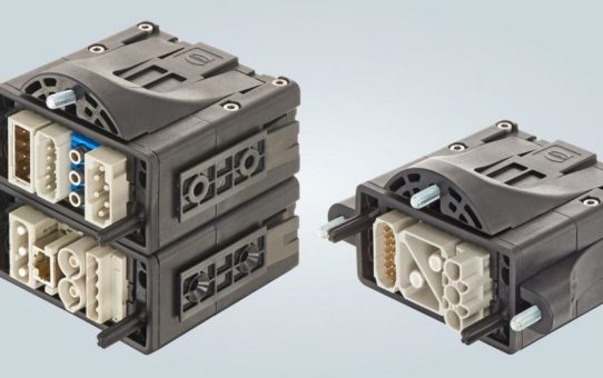Han-Modular® Flexbox: Modularer Steckverbinder für Energieketten