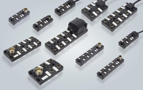 Neue HARTING Sensor-Aktor-Boxen für kürzere Installationszeiten