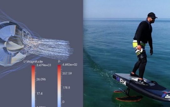 Jet Impeller Optimierung eines elektrisch angetriebenen Hydrofoil Surfboards (efoil)