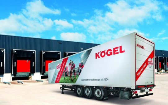Concept: fourgon pour vrac sec de construction légère - Kögel Box Light