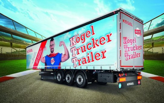 Kögel präsentiert auf der IAA 2018 den Kögel Trucker Trailer