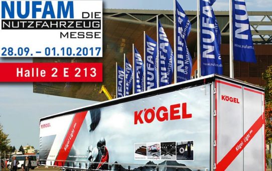 NUFAM 2017 - Kögel ist mit dem Lightplus vor Ort