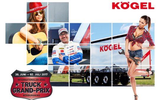 Truck-Grand-Prix 2017 - Kögel rockt auf dem Stand R27