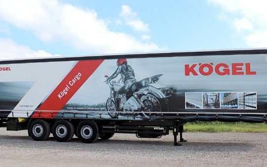 Transport Compleet 2017, Hardenberg: Kögel zeigt Cargo in Benelux-Ausführung mit RoRo-Ausstattung