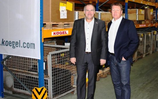 Umzug in ein neues Logistikzentrum - Kögel Ersatzteilbereich wächst