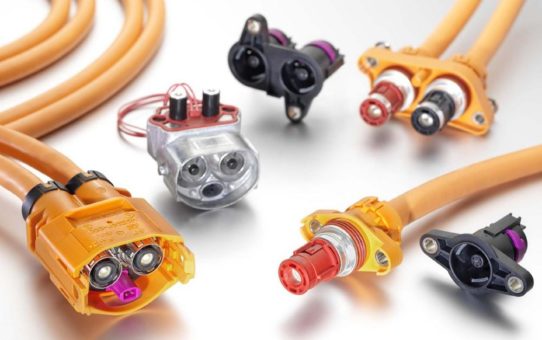 High-Voltage-Steckverbinder bis 450 A Strombelastbarkeit