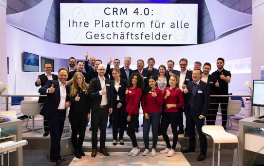 E-world 2019: CURSOR präsentiert eindrucksvoll CRM 4.0 Plattform