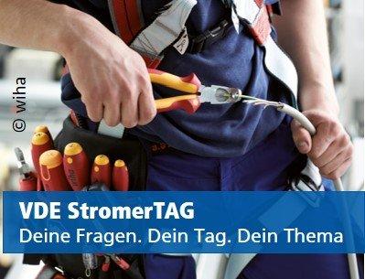 VDE StromerTAGe 2019: Deine Fragen. Dein Tag. Dein Thema.