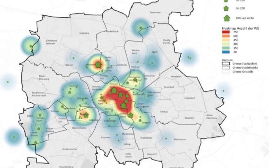 Wohnungsbau in Leipzig überwiegend im Westen und zentrumsnahen Lagen