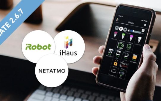 iRobot Roomba und Netatmo: iHaus App Version 2.6.7 mit starken Features