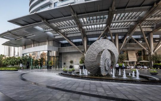 Karusselltüren im Address Downtown Hotel Dubai