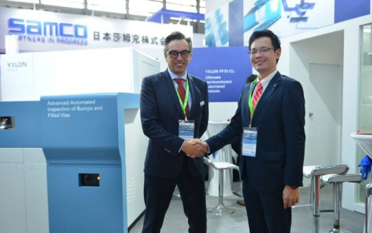 Yxlon und japanische Nagoya Electric Works geben ihre Kooperation für die Halbleiterindustrie bekannt