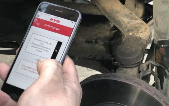 Beim Räderwechsel Federn und Stoßdämpfer überprüfen – App von KYB hilft bei der Dokumentation