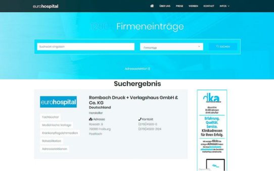 eurohospital ist online