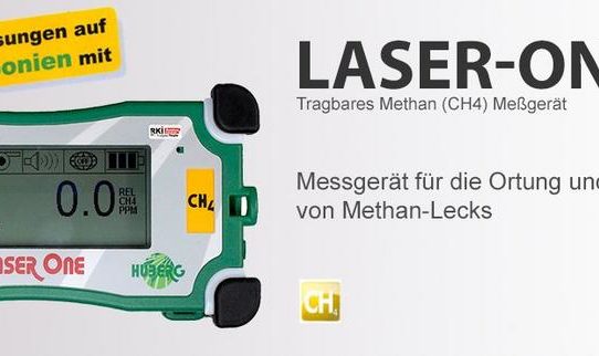 Methan (CH4) Messung auf Deponien