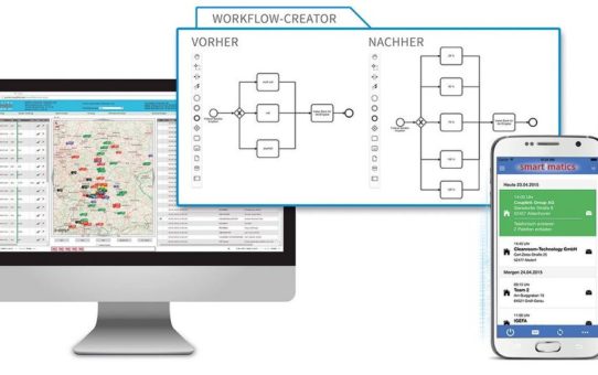 "Workflow Creator" integriert individuelle Abläufe in die Telematik von Couplink