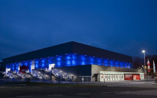 LEDs sorgen in der EmslandArena mit höchster Effizienz für glanzvolle Auftritte