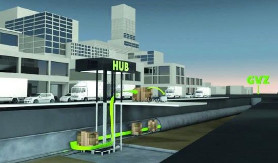 Four Parx beauftragt Smart City Loop für Machbarkeitsstudie unterirdische City-Logistik in Hamburg