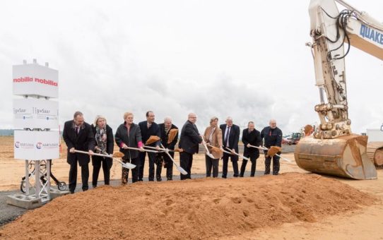 Nobilia beginnt mit dem Bau des Werks in Saarlouis