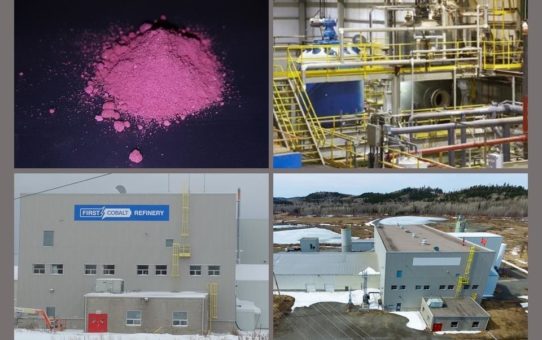 First Cobalt treibt Raffinerie Inbetriebnahme voran