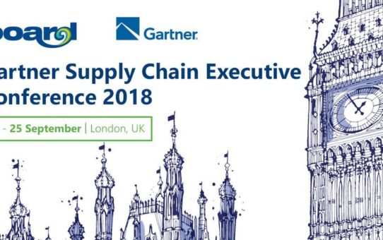 BOARD International als Platin-Sponsor auf der Gartner Supply Chain Executive Conference 2018