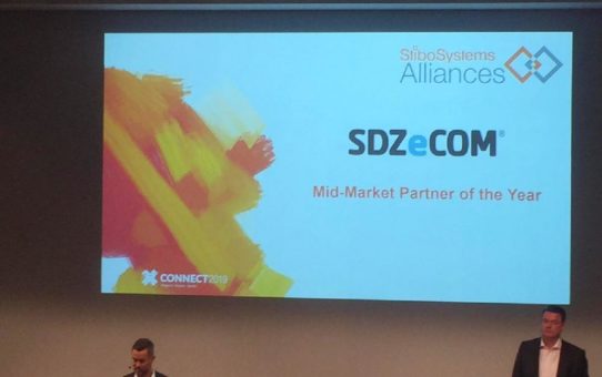 Stibo Systems zeichnet SDZeCOM als „Mid-Market Partner des Jahres“ aus