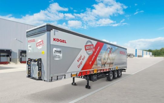 Kögel präsentiert Cargo Rail der NOVUM-Generation
