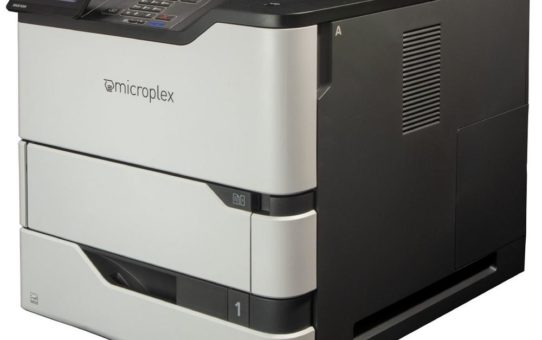 Microplex: Neuer Einzelblatt-Laserdrucker mit optionaler Face-Up-Ausgabe ab sofort verfügbar